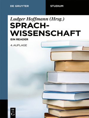cover image of Sprachwissenschaft